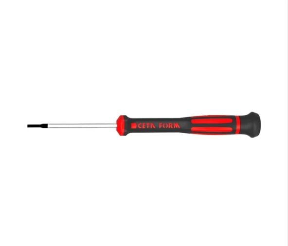 Ceta Form Düz Uçlu Mikro Elektronikçi Tornavidası 4X100mm - H01-40-100 ürün görseli 1