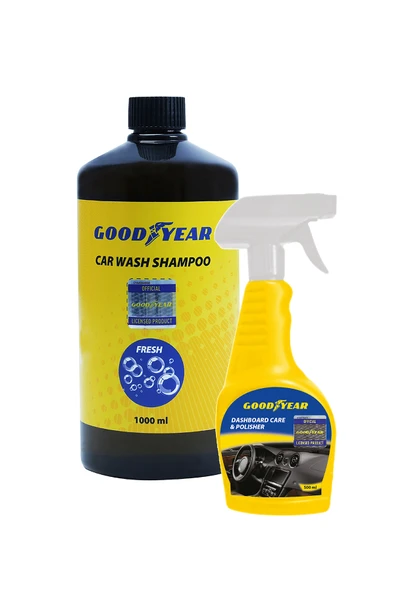 Goodyear Torpido Cilası Ve Oto Şampuan Seti ürün görseli 1