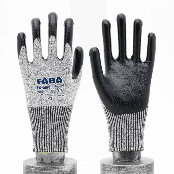 Faba EK-5610 Trucut Kesilmeye Dirençli Eldiven-L - Resim 3