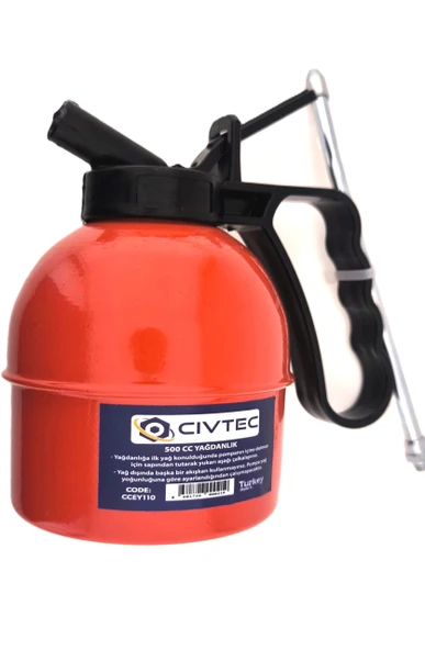 Civtec CCEY110 Yağdanlık 500ML ürün görseli 1