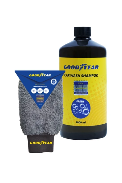 Goodyear Oto Şampuan Ve Yıkama Eldiven Seti ürün görseli 1