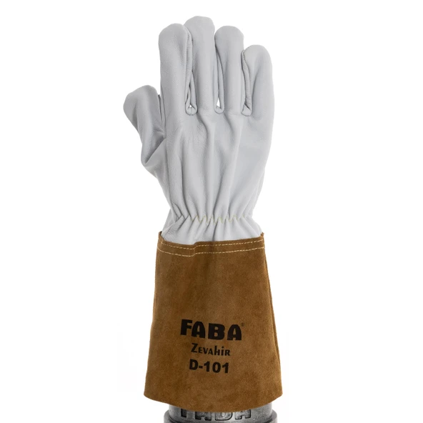 Faba Zevahir D101 Argon Kaynak Eldiven-XL - Resim 2