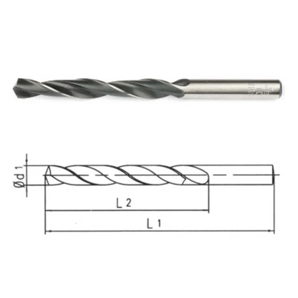 Makina Takım Hss Din338 Silindirik S.Matkap Ucu-Haddeli 8.3 mm - MTE B00000010830 ürün görseli 1