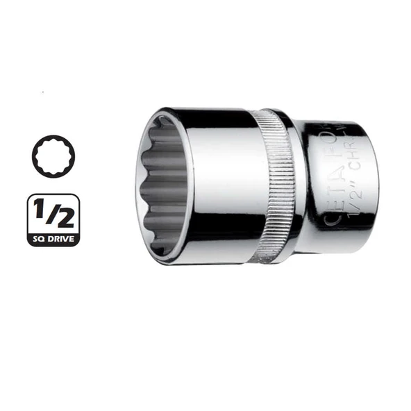 Ceta Form 1/2” 12 Köşe (Yıldız) Lokma Anahtar 11 mm - C22-B11 ürün görseli 1