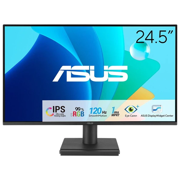Asus 24.5" 1ms 120Hz Hdmi Vesa Adaptive-Sync Eye Care IPS VA259HGA Monitör ürün görseli 1