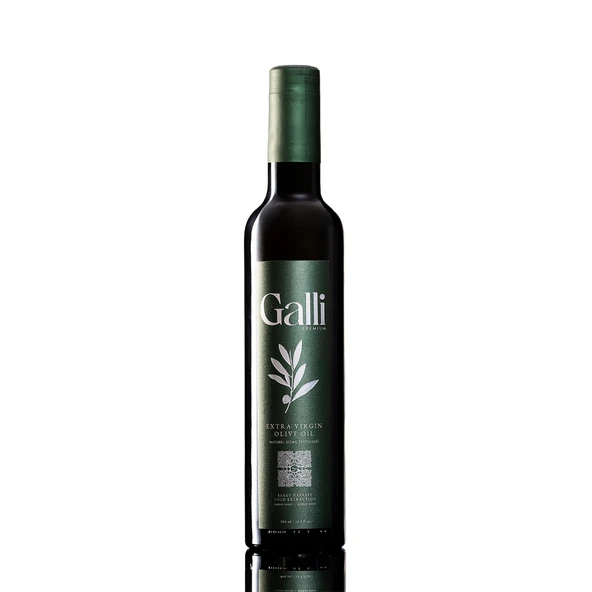 Galli Premium Soğuk Sıkım Natürel Sızma Zeytinyağı 500 ml ürün görseli 1