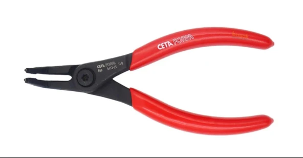Ceta Form İç Segman Pense(Yaysız Eğri) 140 mm - E68-44-0140 ürün görseli 1