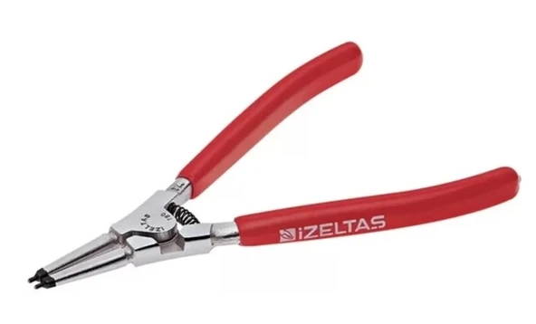 İzeltaş 180 mm Yaylı Düz Dış Segman Pensi - İzeltaş 3301120180 ürün görseli 1
