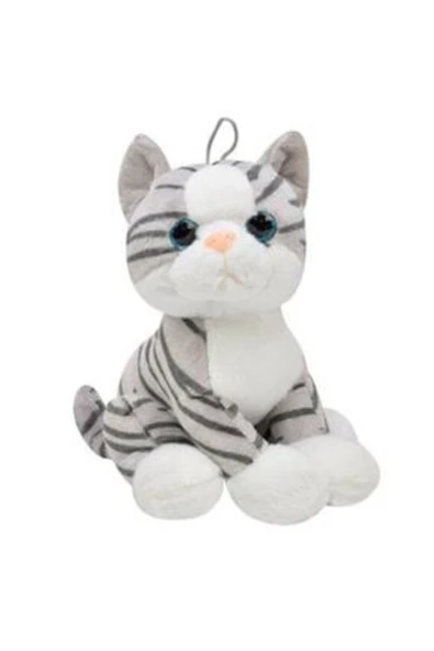 Şeker Adası Sevimli Sesli Miyavlayan Peluş Kedi 28 Cm / Doğum Günü Hediyesi / Uyku Ve Oyun Arkadaşı - Resim 2
