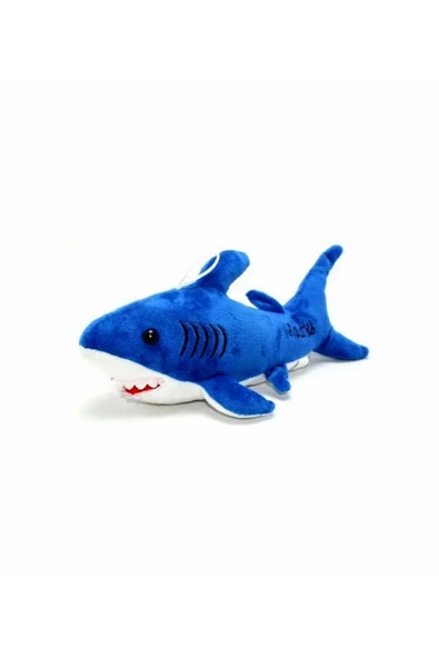 Şeker Adası Peluş Köpekbalığı 30 cm - ŞARKI SÖYLEYEN Baby Shark  Mavi Balık ürün görseli 1
