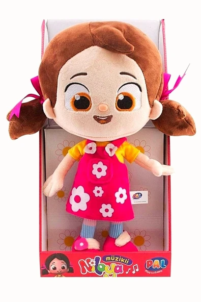 Şeker Adası Lisanslı Niloya Kalpli Müzikli Sesli Peluş Bez Bebek 35 Cm. ürün görseli 1