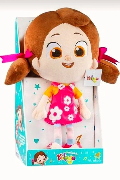 Şeker Adası Niloya Kalpli Müzikli Peluş Bebek 35 Cm -- En Güzel Hediyelik Skradapelus04 ürün görseli 1