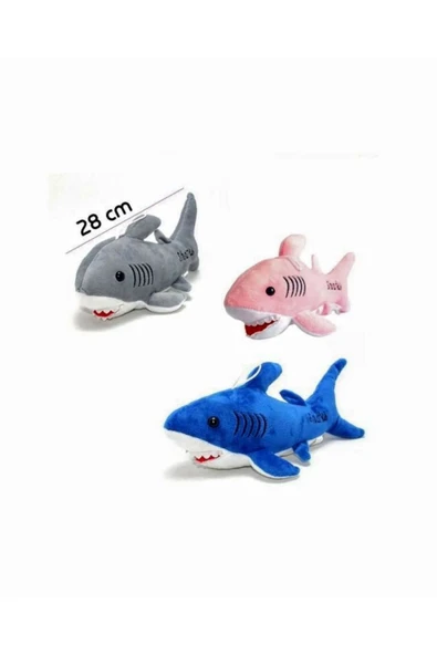 Şeker Adası Peluş Köpekbalığı 30 cm - ŞARKI SÖYLEYEN Baby Shark Pembe Balık - Resim 2