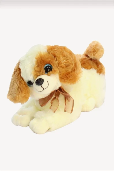 Şeker Adası Sevimli Havlayan Sesli Köpek Peluş Oyuncak 30 Cm ürün görseli 1