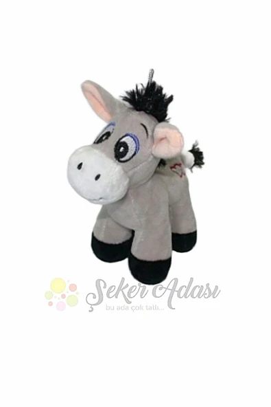 Şeker Adası Küçük Yavru Peluş Eşek 15 Cm ürün görseli 1