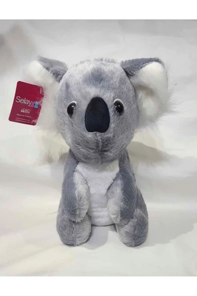 Şeker Adası Peluş Koala 30 cm Oyuncak GRİ ürün görseli 1