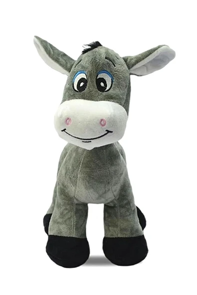 Şeker Adası Sevimli Eşek 28 Cm - Uyku Ve Oyun Arkadaşı Eşşek Peluş Oyuncak Halley ürün görseli 1