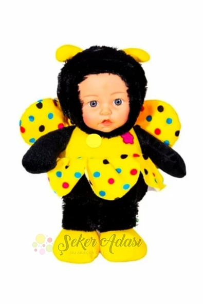 Şeker Adası Sevimli Kanatlı Peluş Arı Maya Kelebek Peluş Bebek 40 Cm Uyku Ve Oyun Arkadaşı Hediye Oyuncak ürün görseli 1