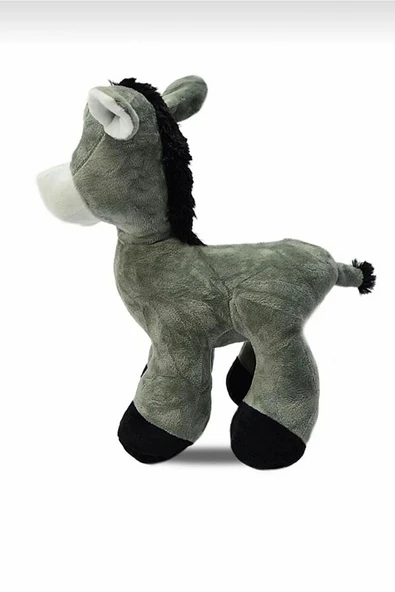 Şeker Adası Sevimli Peluş Eşek Zebra Zürafa Zuzu 28 Cm - 3 Lü Uyku Ve Oyun Arkadaşı Peluş Oyuncak Halley - Resim 3