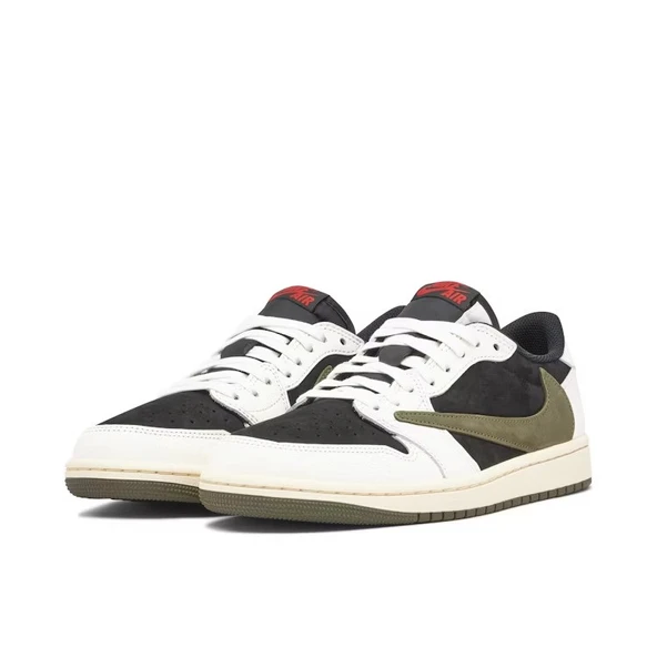 PTTAVM: Nike Air Jordan 1 Low Travis Scott Olive DZ4137-106