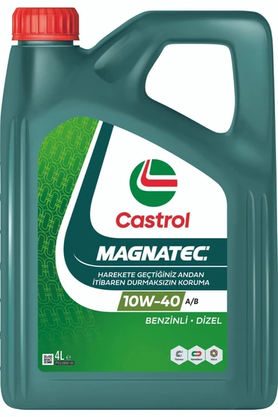 Castrol Magnatec 10W-40 A3/B4 4 lt Motor Yağı - 2025 ürün görseli 1