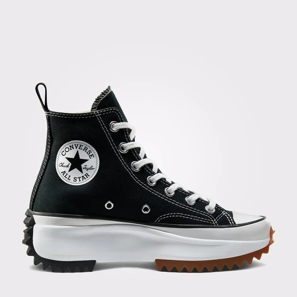 Converse Run Star Hike Unisex Siyah Platform Sneaker ürün görseli 1