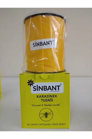 Karasinek Tuzağı Yapışkanlı Bant 15cm*100 Mt ürün görseli 1