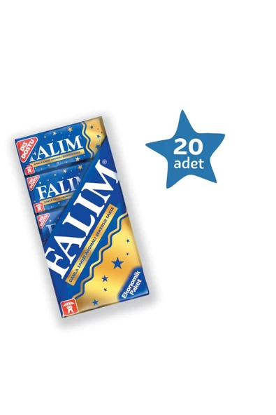 Falım Damla Sakızlı 5'li Paket 35gr - 20 Adet ürün görseli 1