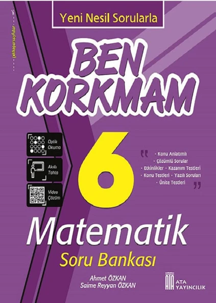 Ata 6.Sınıf Ben Korkmam +Deneme Seti - Resim 3