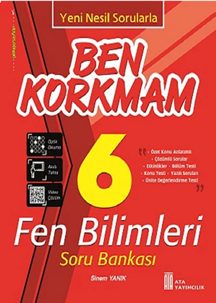 Ata 6.Sınıf Ben Korkmam +Deneme Seti - Resim 4