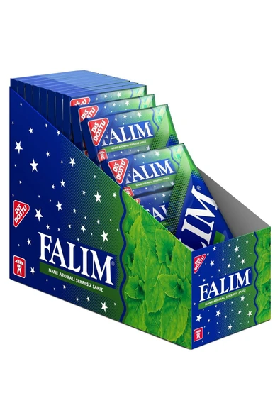 Falım 5'li Paket Nane Aromalı Sakız 35gr 20 Adet ürün görseli 1