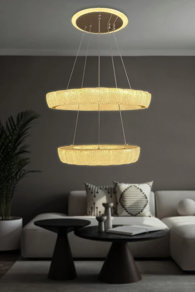 Lara Modern Sarkıt Led Avize - Resim 6