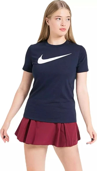Nike Dri-Fit Park Futbol Kadın Tişört Lacivert CW6967-451 ürün görseli 1