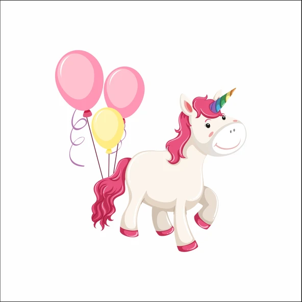 Unicorn sticker ürün görseli 1