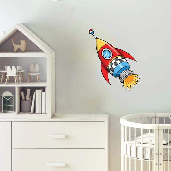 Roket Sticker - Resim 2