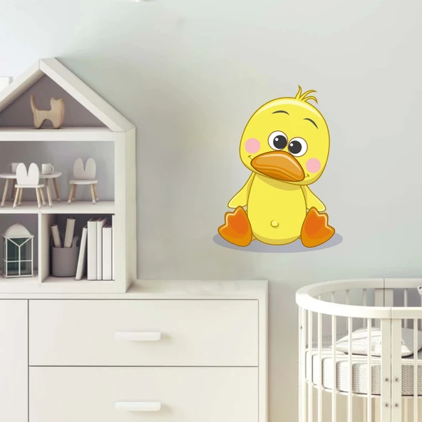 Sevimli Civciv Sticker - Resim 2