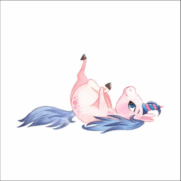 Unicorn Duvar Sticker ürün görseli 1