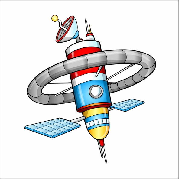 Uydu Sticker ürün görseli 1