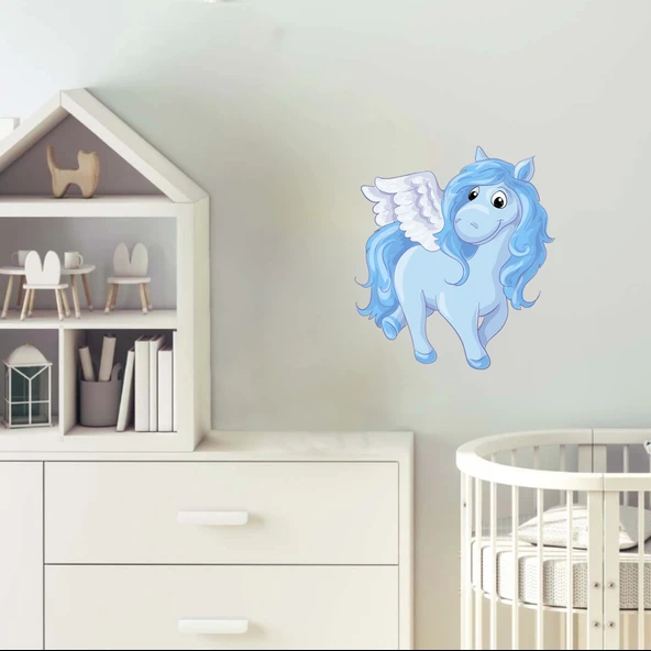 Sevimli Unicorn Sticker 1 - Resim 2
