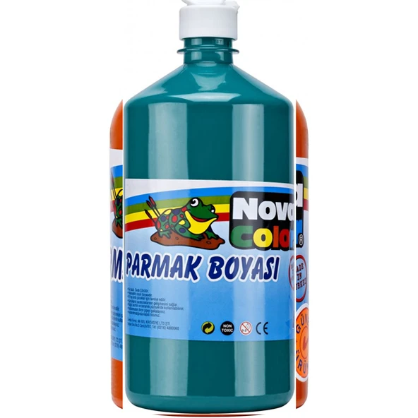Nova Color Parmak Boyası Yeşil 1 KG NC-318 ürün görseli 1