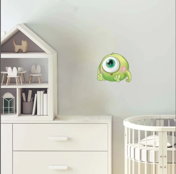 Gülümseyen Bebek Mike Duvar Dekoru - Resim 2