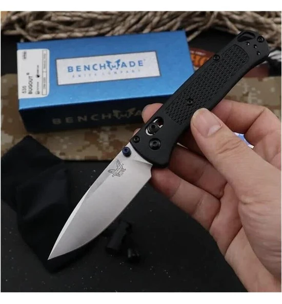 Benchmade Bugout Cep Çakısı Siyah - Resim 2