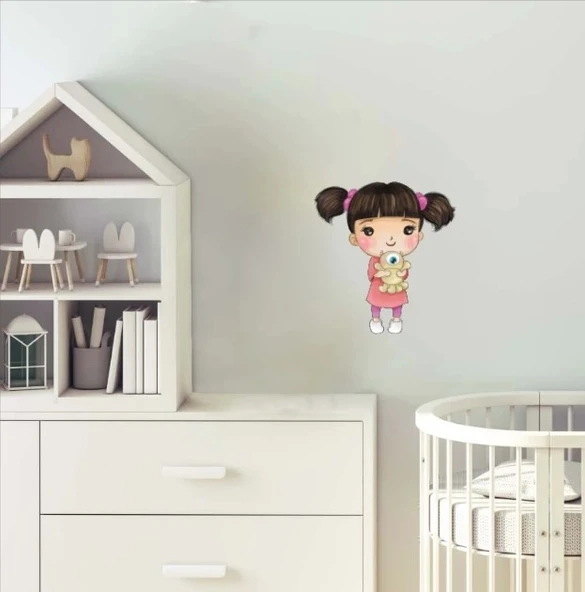 Minik Boo Çocuk Odası Stickerı - Resim 2