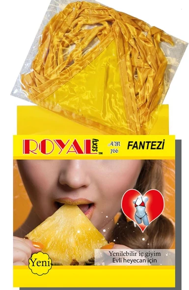 Yenilebilir Ananas Aromalı İç Çamaşırı Takımı ürün görseli 1