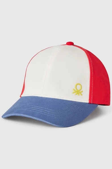 United Colors of Benetton Çocuk Cap Şapka Mavi 6L1EGA015 ürün görseli 1