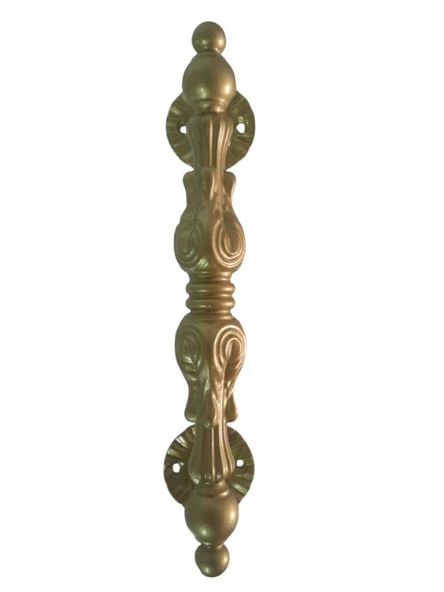 FERFORJE DEKORATİF METAL KAPI KOLU - Resim 2