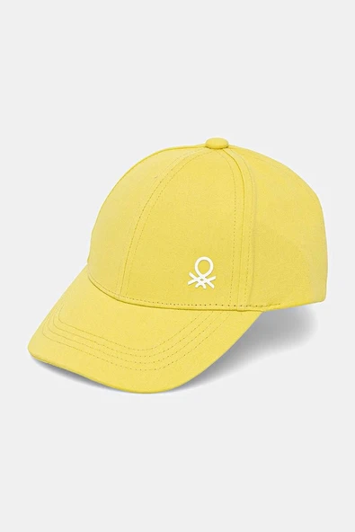 United Colors of Benetton Çocuk Cap Şapka Sarı 6YCTGA012 ürün görseli 1