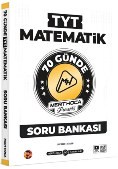 2026 TYT 70 Günde Matematik Soru Bankası Mert Hoca ürün görseli 1