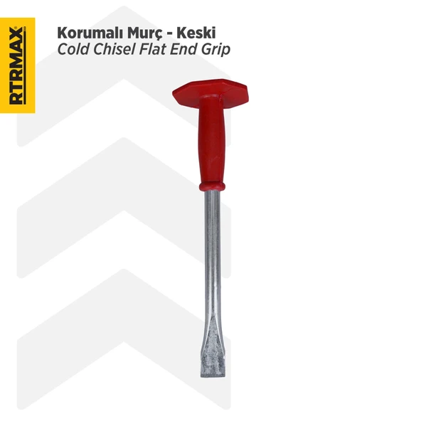 RH09822 Korumalı Murç ve Yassı Keski - 300 mm ürün görseli 1