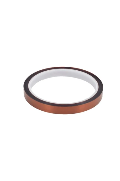 PROSMT Isıya Dayanıklı Yanmaz Kapton Bant 10mm Genişlik, 33m Uzunluk ürün görseli 1